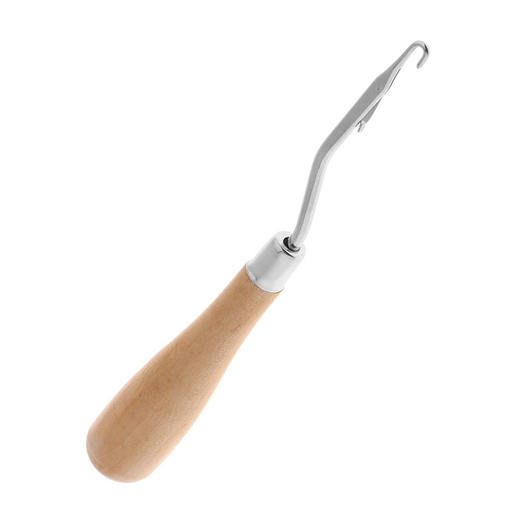 Wooden Crochet Latch Hook Ergo - Wooden Crochet Hooks Ergonomic Handle ulasan dan harga