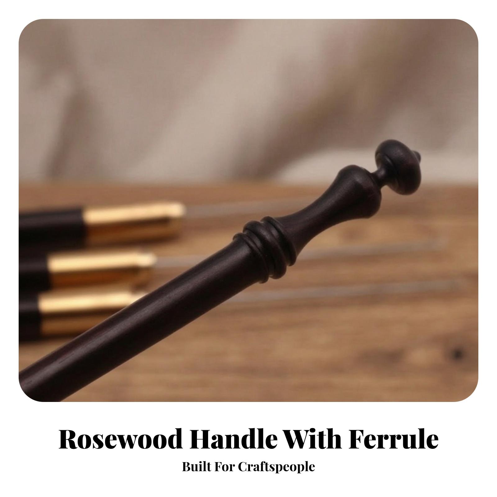 Ergonomic Wooden Handle Embroi - Wooden Crochet Hooks Ergonomic Handle ulasan dan harga