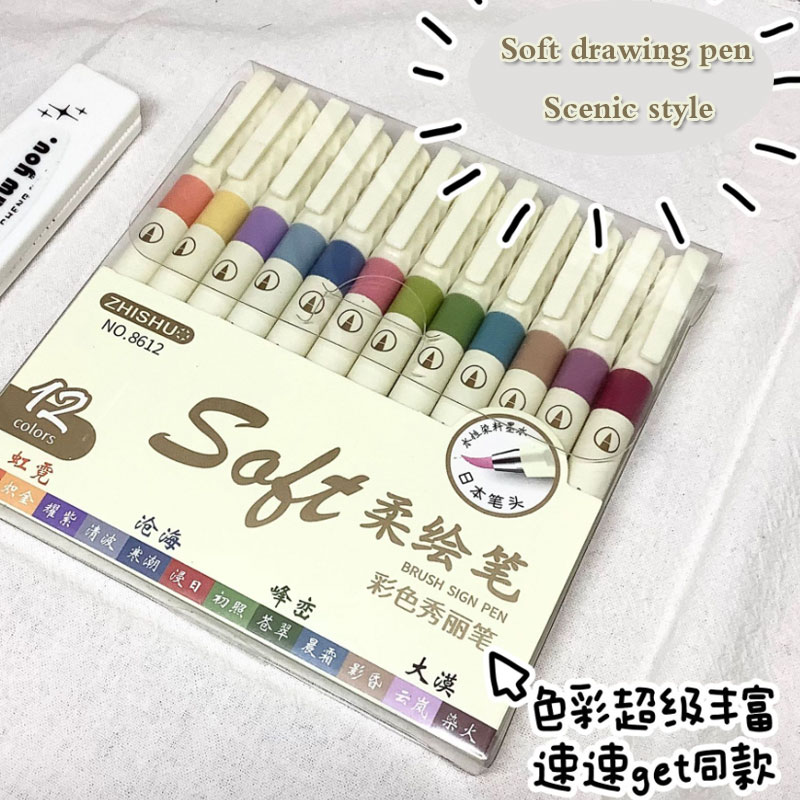 24/3 Color Vintage Watercolor  - Painting Supplies ulasan dan harga