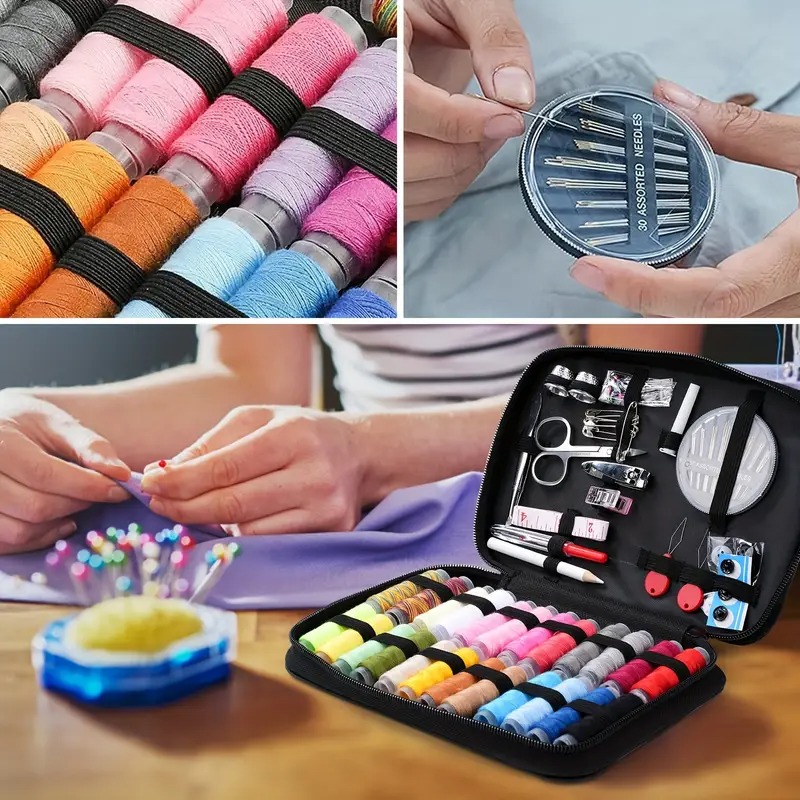 Large Sewing Kit Set 24-Colore - Cotton Embroidery Thread Skeins ulasan dan harga