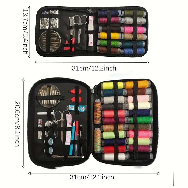 Large Sewing Kit Set 24-Colore - Cotton Embroidery Thread Skeins ulasan dan harga