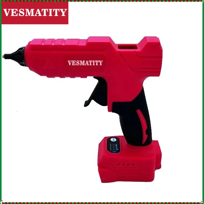 VESMATITY Cordless Electric Ho - Hot Melt Glue Gun Cordless ulasan dan harga