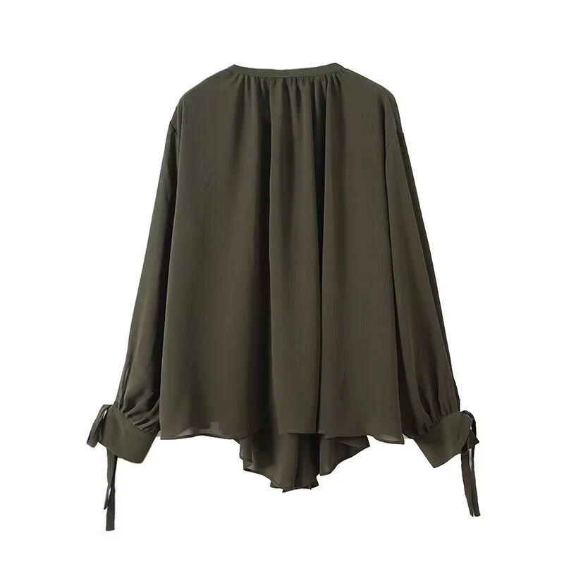 2025 French Style Women's Shir - Embroidery ulasan dan harga