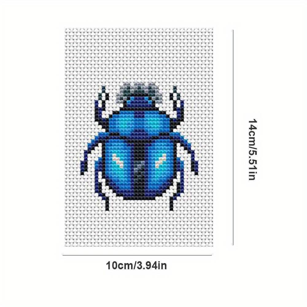 8Pcs Insect Cross Stitch Embro - Cotton Embroidery Thread Skeins ulasan dan harga