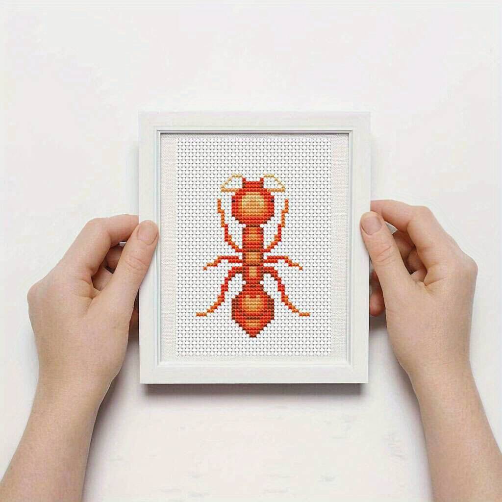 8Pcs Insect Cross Stitch Embro - Cotton Embroidery Thread Skeins ulasan dan harga