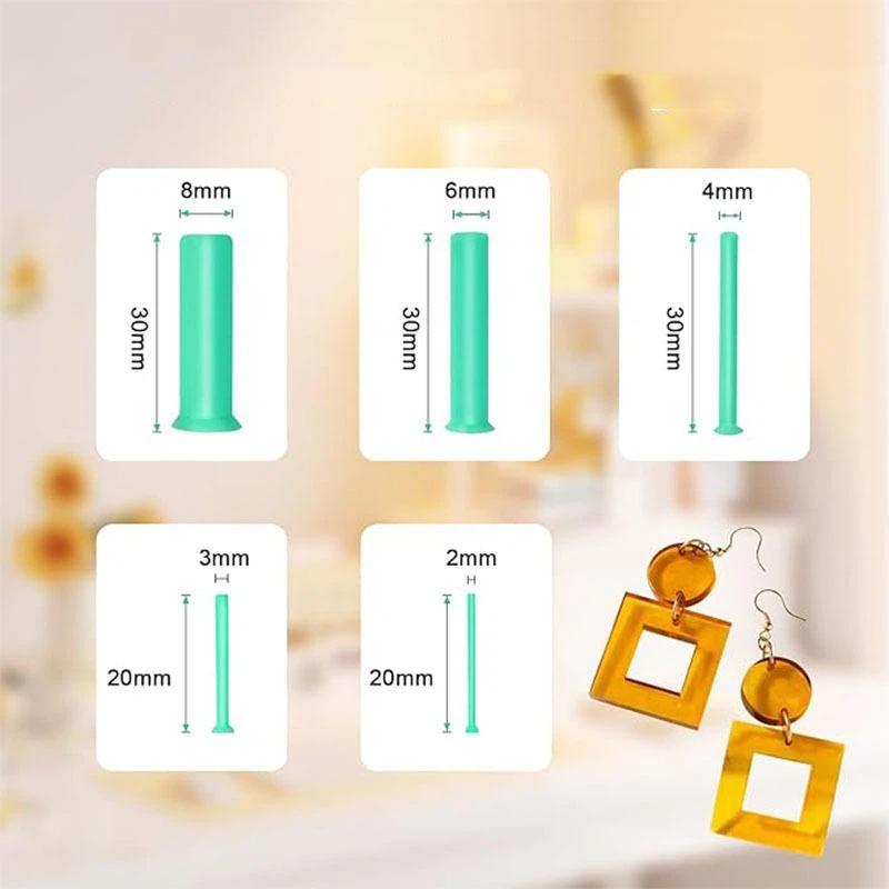 Resin Hole Maker Set 7 Sizes S - Silicone Epoxy Resin Molds Set ulasan dan harga