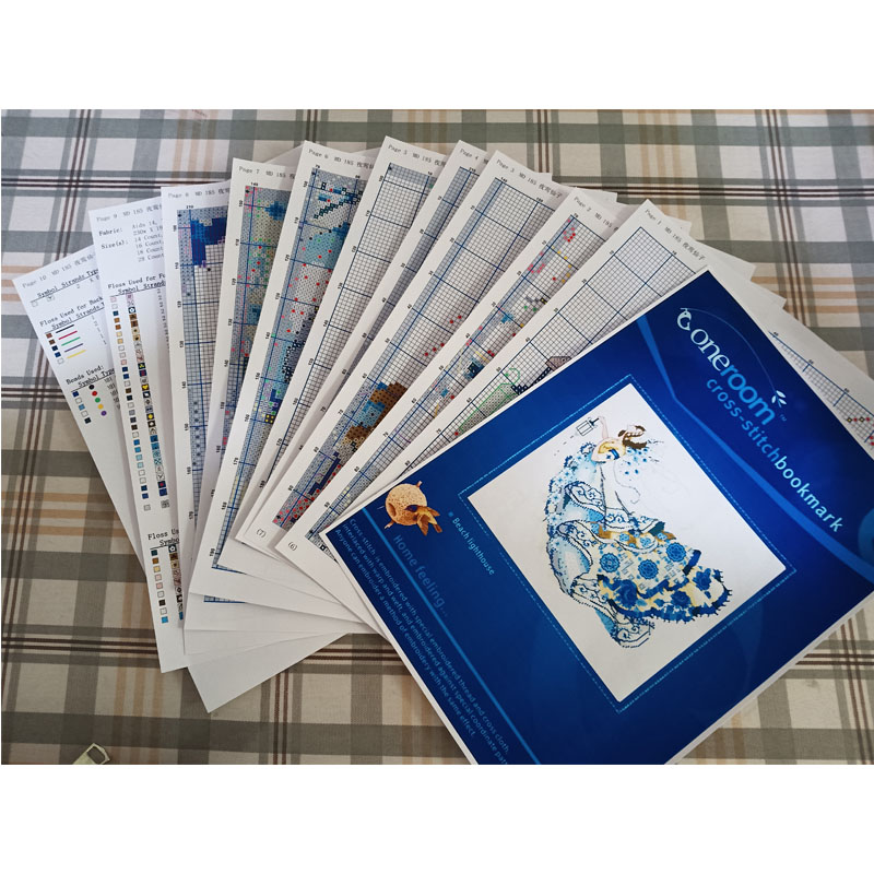 Cross Stitch Kits Cross-Stitch - Cotton Embroidery Thread Skeins ulasan dan harga