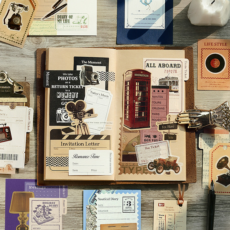 30 Sheets Vintage Archive Mate - Vintage Junk Journal Scrapbooking Paper ulasan dan harga